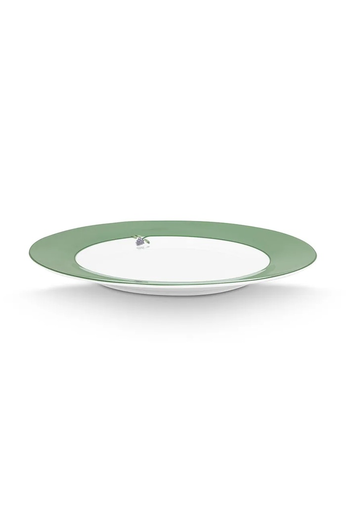 Pip Studio Set de farfurii plate Lily&Lotus 26,5 cm 6-pack 51001500 verde AA00