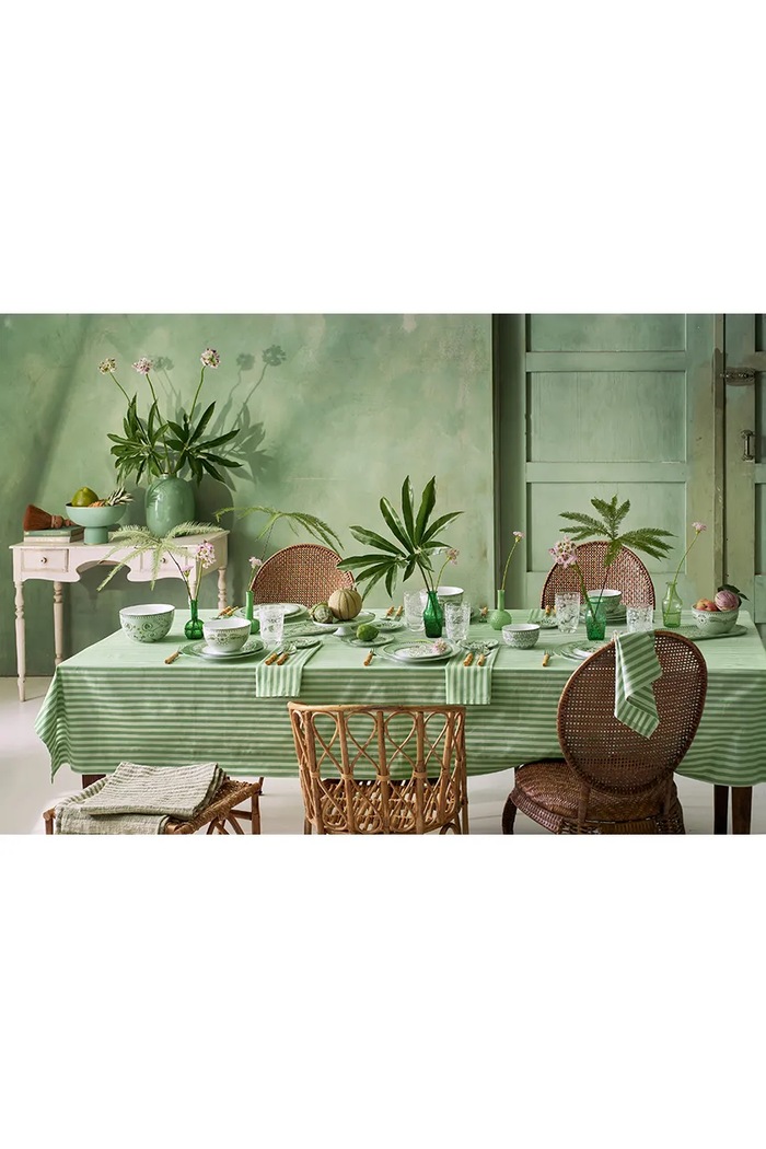 Set de farfurii plate Lily&Lotus 26,5 cm 6-pack Pip Studio 51001500 verde