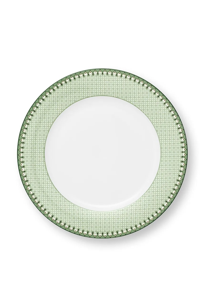 Pip Studio farfurie plată Lily&Lotus 26,5 cm verde 51001501