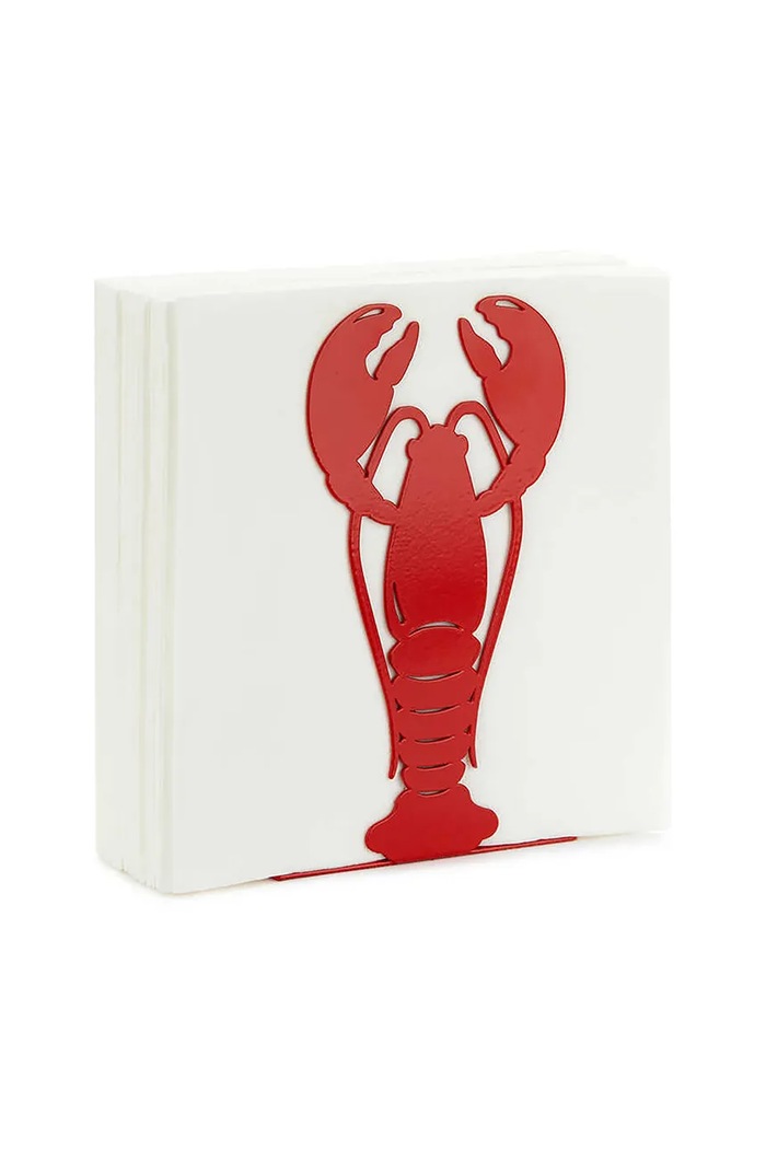 Držač za salvete Balvi Lobster 16 cm 28084 crvena AA00
