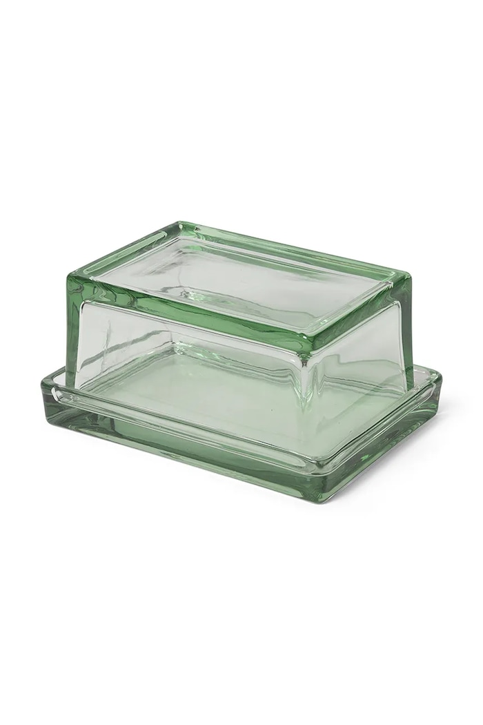 Posoda za maslo ferm LIVING Oli Box 1104266673 zelena AA00