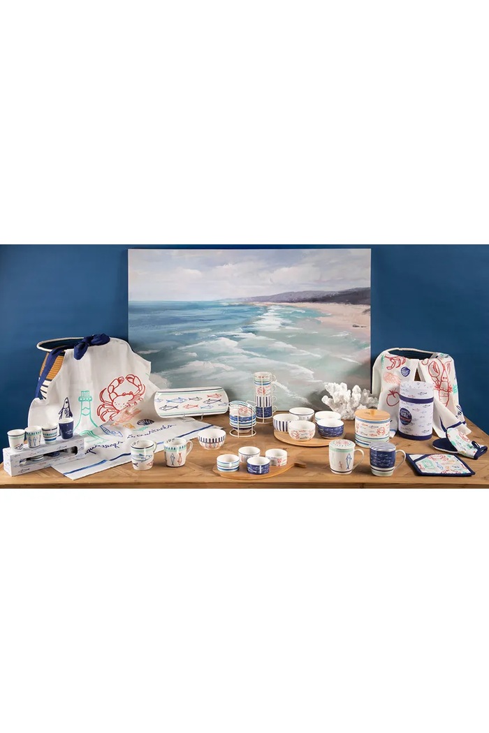 Sada servírovacích misiek s podnosom home & lifestyle 5-pak 160517 viacfarebná