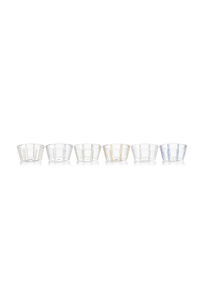 Sada misiek IVV 400 ml 6-pak priesvitná 8818.1