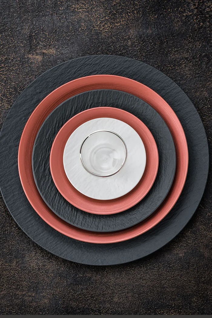 Villeroy & Boch talerz 25 cm 10.4239.2630 czarny AA00
