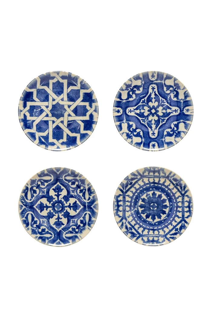 Costa Nova Set de farfurii de aperitiv Elements Set 16 cm 4-pack bleumarin SLPS03.ALA