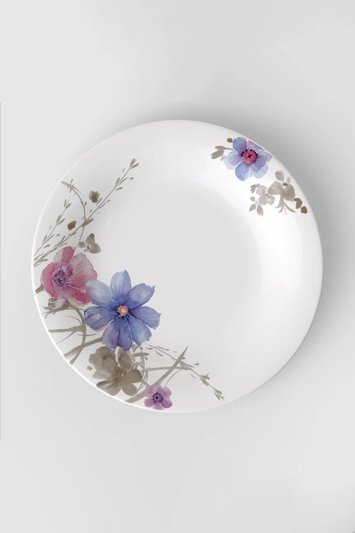 Šalátový tanier Villeroy & Boch Mariefleur Gris Basic 21 cm viacfarebná 10.4104.2641