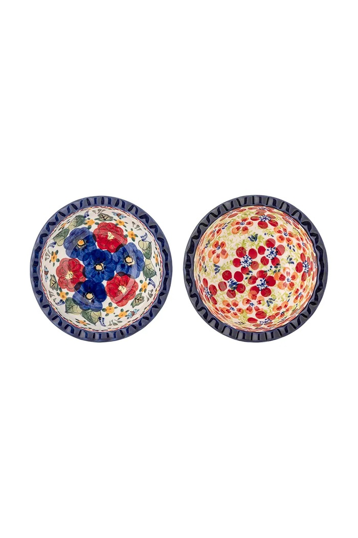 Κουζίνα και μπαρ Σετ μπολ Bloomingville Florist 380 ml 2-pack 82072586 κόκκινο