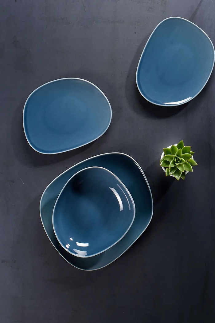Чиния Villeroy & Boch Organic 28,5 x 23,7 cm 1952912610 тъмносин AA00
