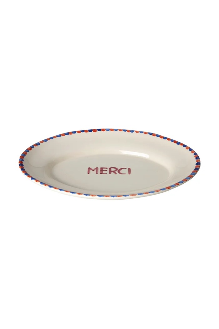 Servírovací tanier Rice 26 x 35 cm CESER.HPMMER biela AA00