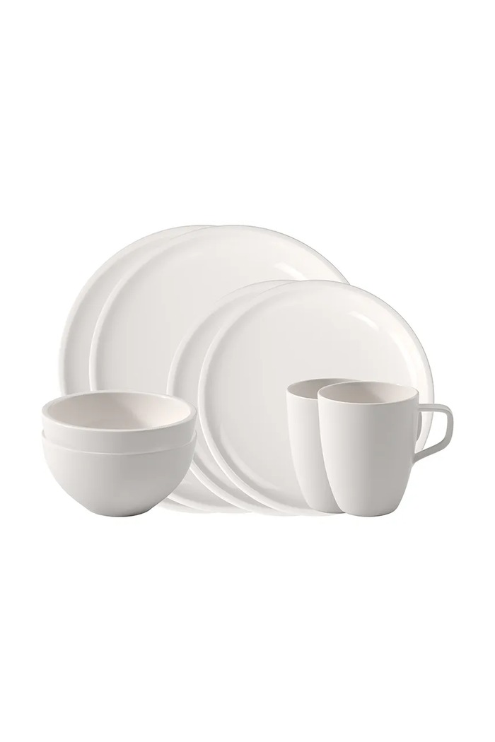 Villeroy & Boch raňajkový servis z porcelánu biela 10.4130.8543