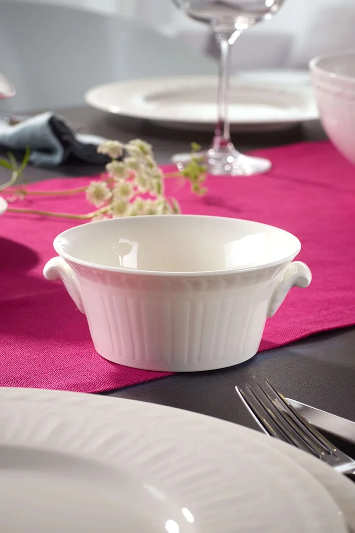 Villeroy & Boch bol de servire pentru servire din porțelan 0,4 l 10.4600.2510 alb AA00