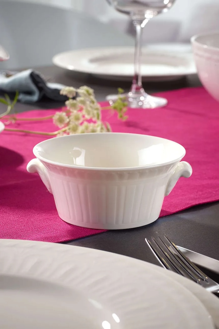 Villeroy & Boch bol de servire pentru servire din porțelan 0,4 l 10.4600.2510 alb AA00