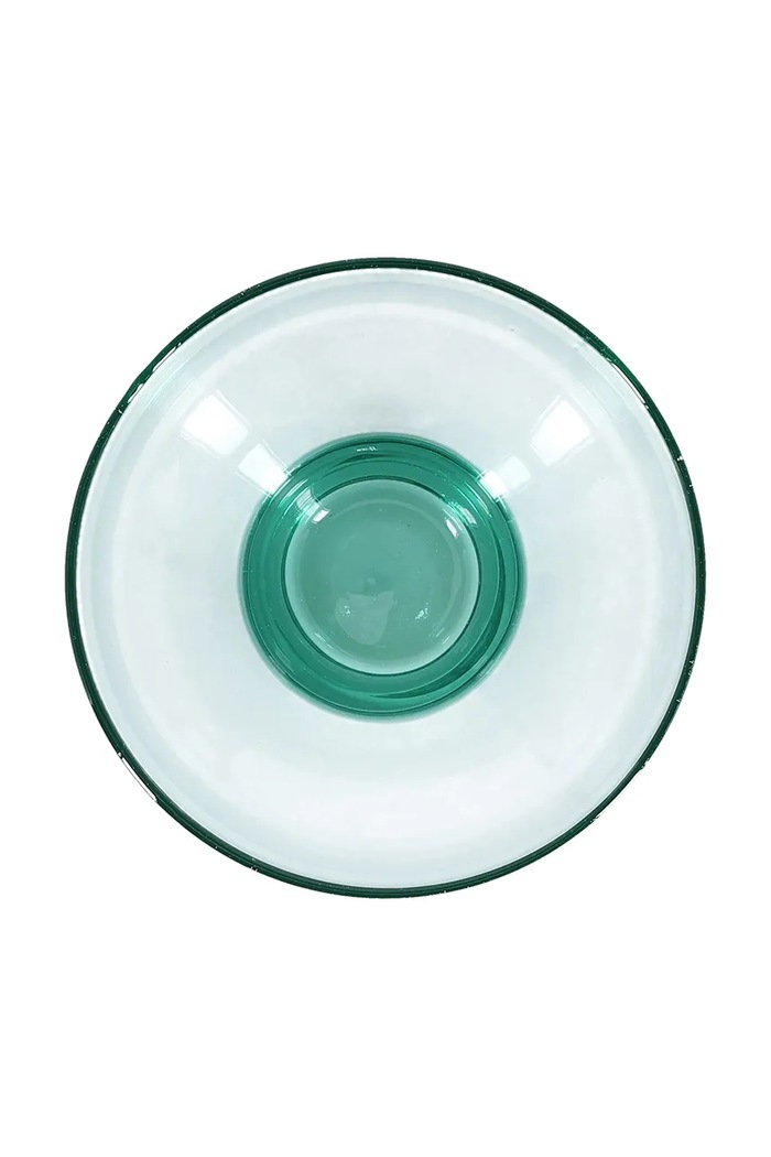 Kuhinja in bar BonBistro komplet skledic za serviranje iz barvanega stekla 13,5 x 8 cm 614317 turkizna
