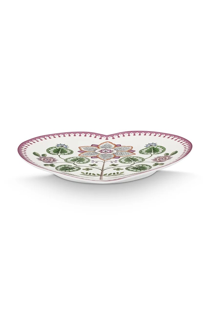 Pip Studio set tanjura za posluživanje od porculana 21,5 cm roza 51001561