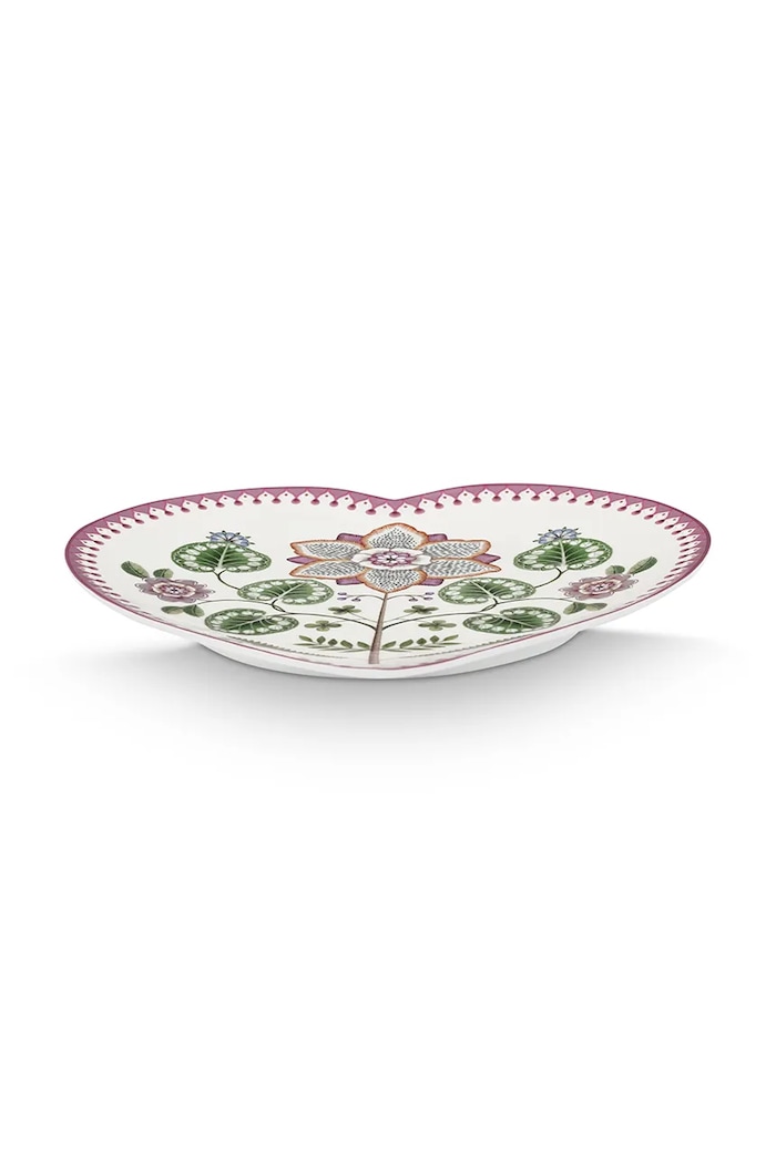 Pip Studio set tanjura za posluživanje od porculana 21,5 cm roza 51001561