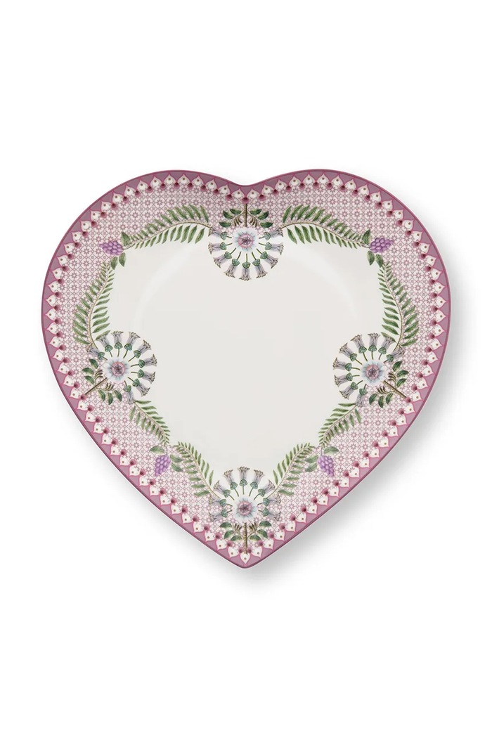 Pip Studio set tanjura za posluživanje od porculana 21,5 cm 51001561 roza