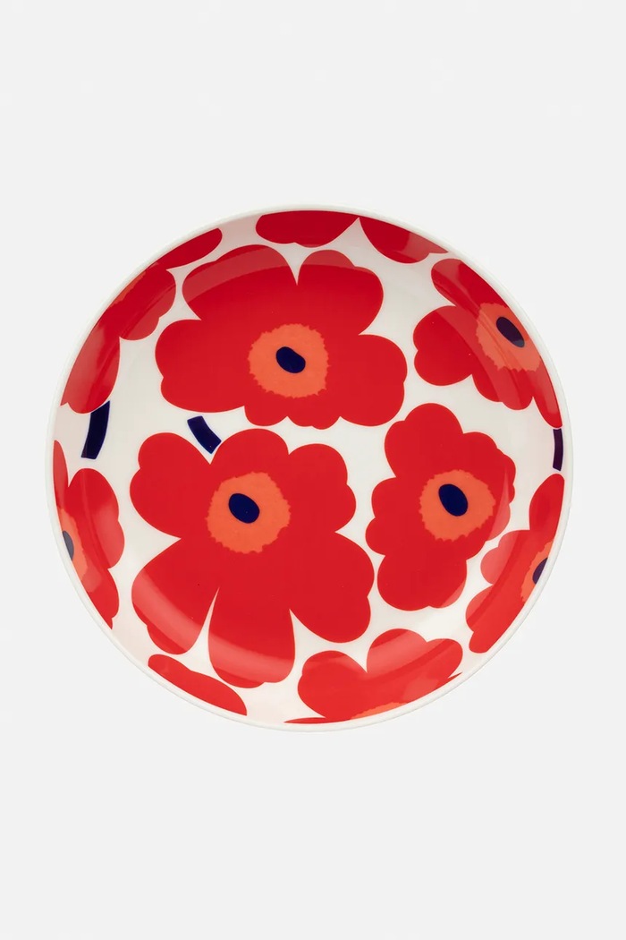 Marimekko πιάτο βαθύ με κεραμικό 20,5 cm κόκκινο 075538.001