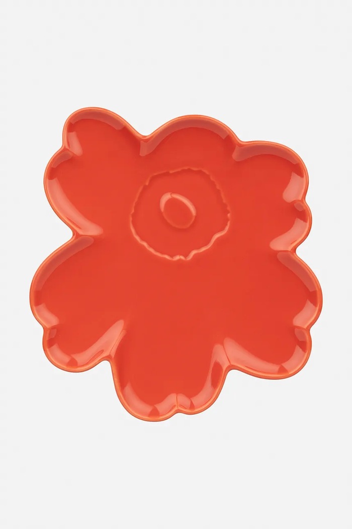 Marimekko tanjur za posluživanje od kamenine 20 cm crvena 075263.300