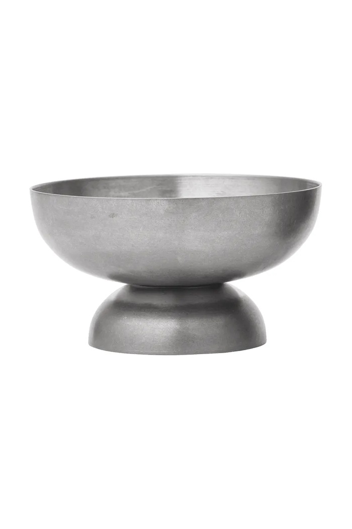 Ferm Living Castron din oţel inoxidabil 5,5 x 10 cm argintiu 1104273162