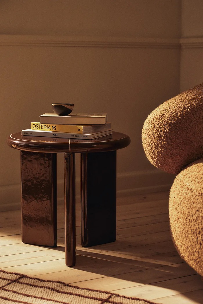 Kuchyň a bar Ferm Living sada misek z kameniny 6 x 11,5 cm 1104272734 hnědá