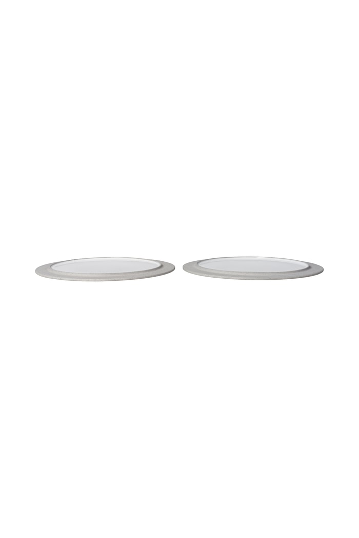 Ferm Living Sada tanierov obedová z kameniny Sonae 28 cm sivá 1104272998