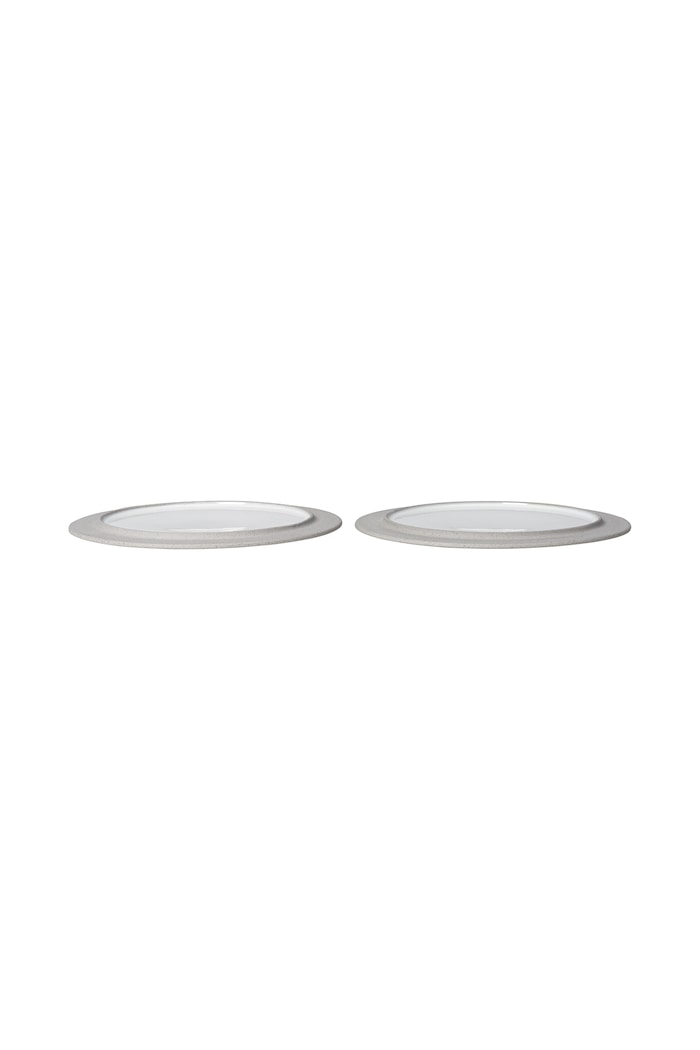Ferm Living Zestaw talerzy do serwowania Sonae 25 cm szary 1104272999