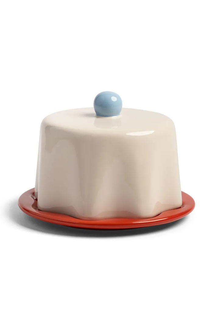 &k amsterdam Maselniczka z porcelany Tavola multicolor 2847.01