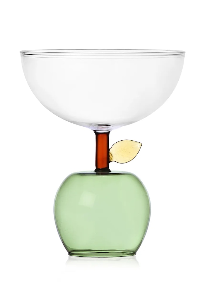 Ichendorf Milano Pucharek ze szkła borokrzemianowego Fruits and Flowers 350 ml zielony 9354237