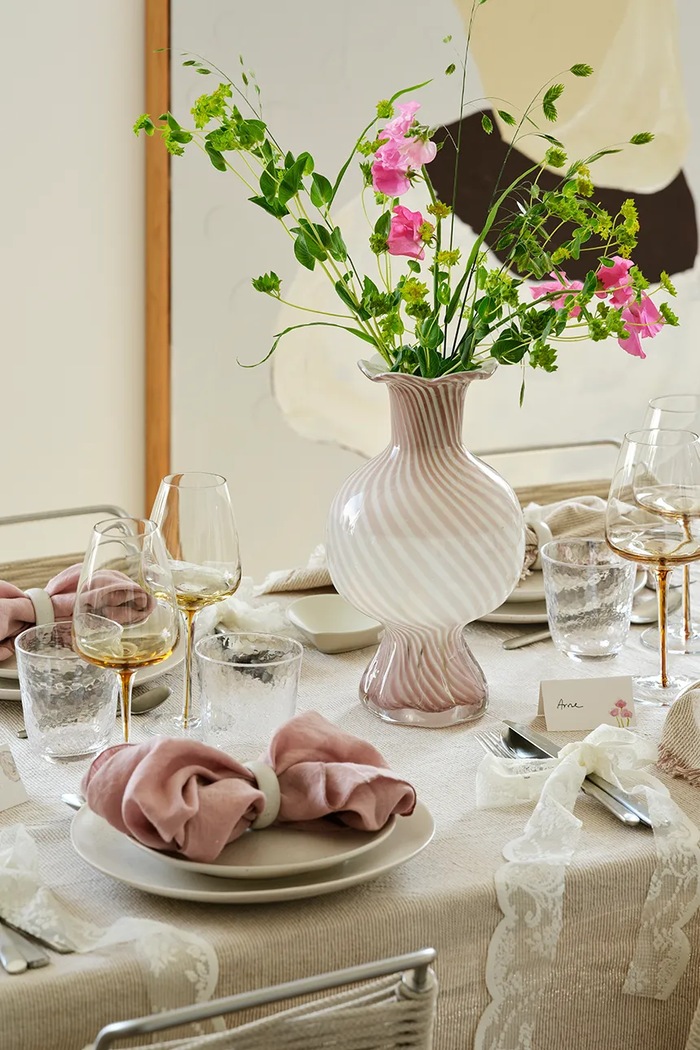 Serwis obiadowy z kamionki Broste Copenhagen 80019750 beżowy