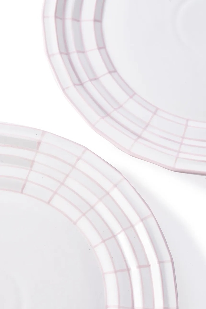 Kuchnia i bar POLSPOTTEN Zestaw talerzy z porcelany 230.400.616 biały