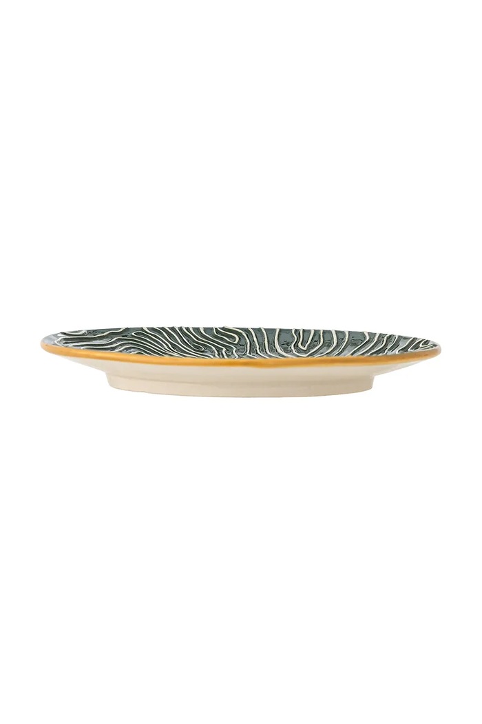 Kuhinja in bar Bloomingville komplet krožničkov desertni iz kamenine 16 x 1,5 cm 82063486 pisana