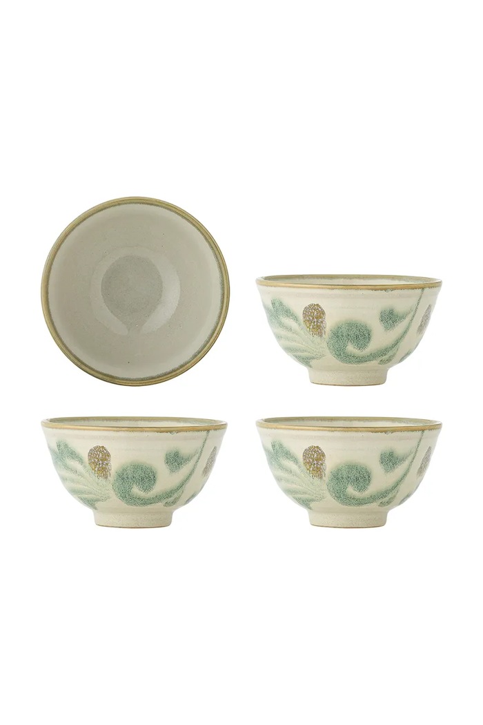 Bloomingville komplet skledic iz kamenine 11,5 x 6,5 cm pisana 82073153