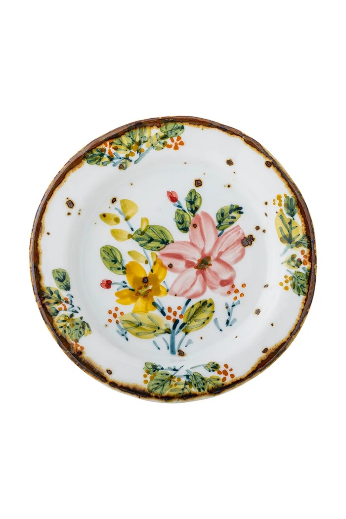 Bloomingville Zestaw talerzyków z kamionki 15 x 1,5 cm 82073120 multicolor AA00