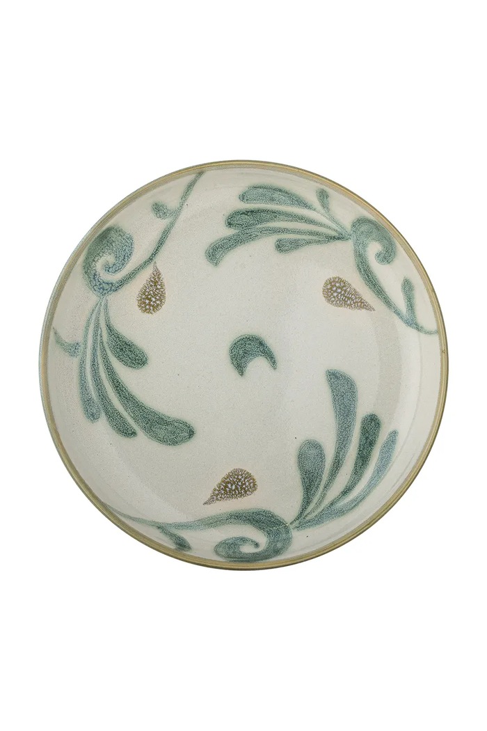 Bloomingville komplet krožnikov iz kamenine 20,5 x 4 cm 82073154 pisana AA00