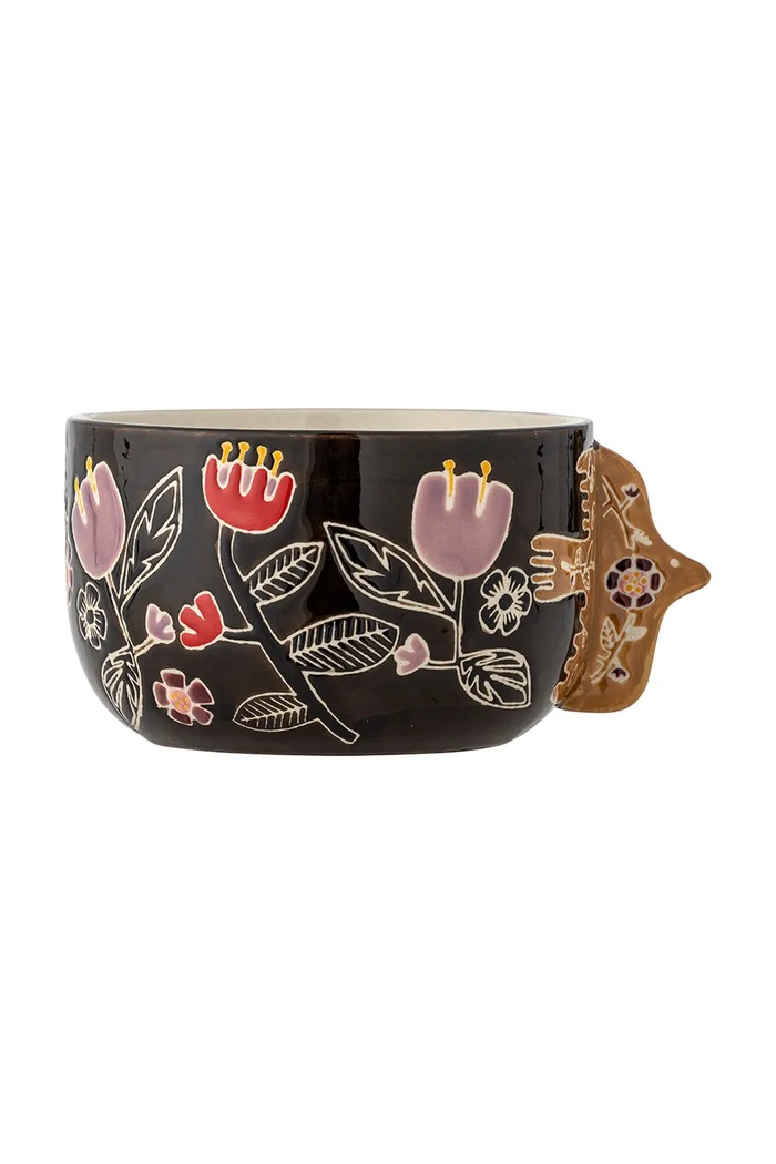 Bloomingville Zestaw miseczek z kamionki 13 x 8 cm 82063153 multicolor AA00
