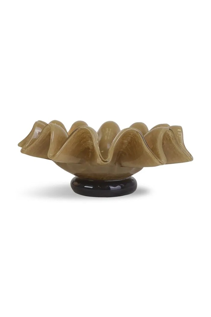 Byon Глубокая миска из выдувного стекла 20 x 8 cm бежевый 5280608803