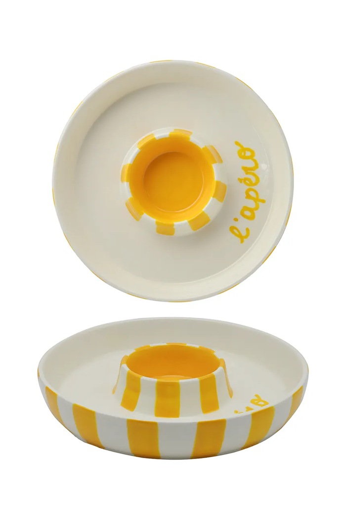Qué Rico bol pentru gustări din dolomit 24,5 x 24,5 x 4 cm multicolor 148.01579