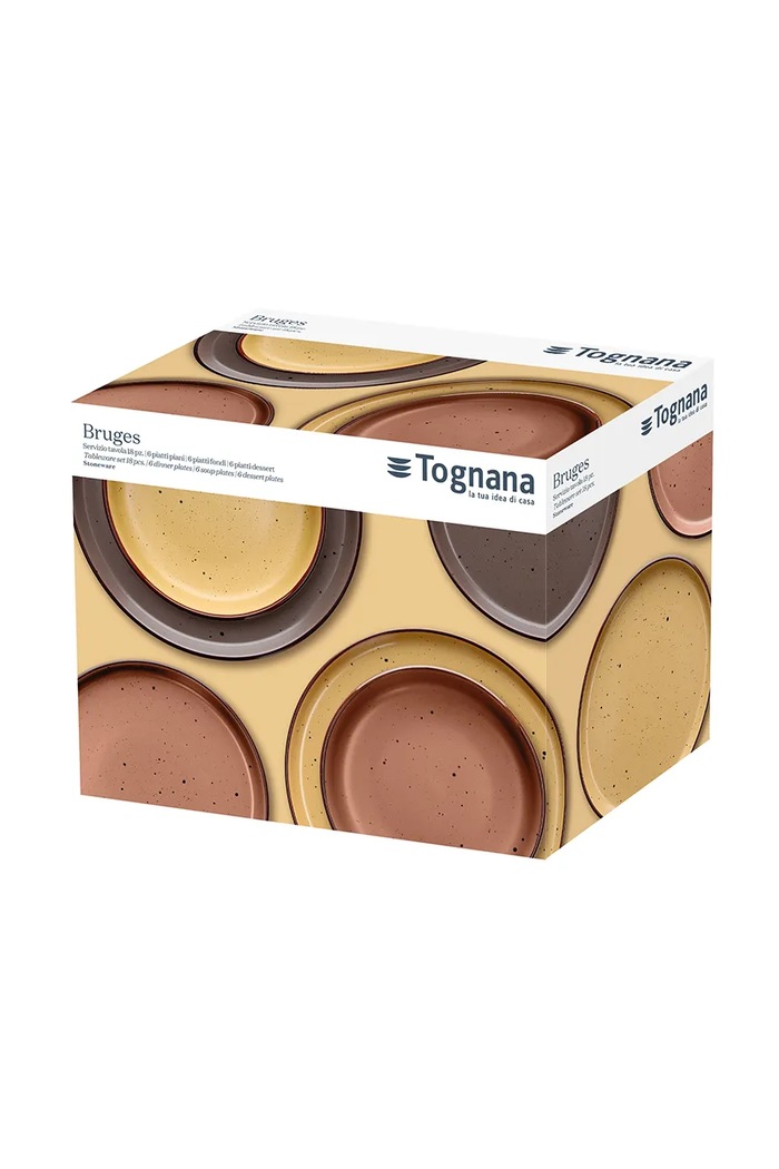 Tognana serwis obiadowy z kamionki UR17018M212A