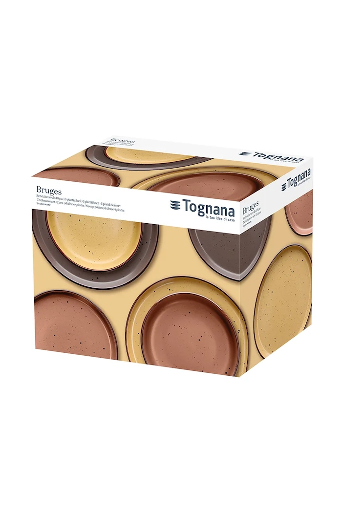 Tognana serwis obiadowy z kamionki UR17018M212A