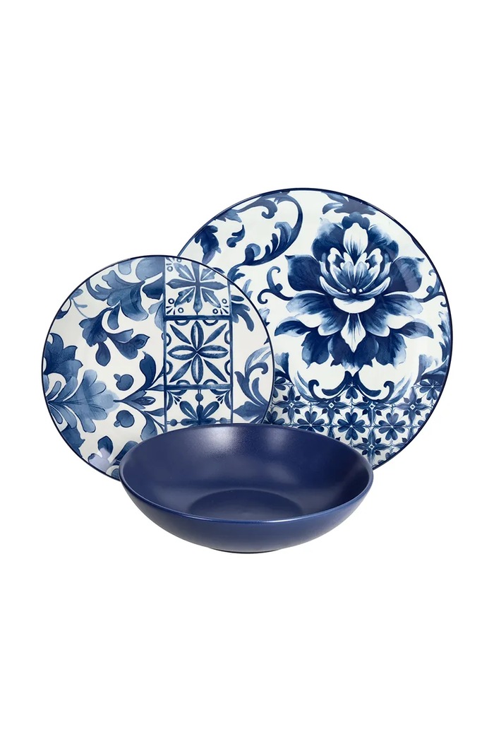 Tognana serwis obiadowy z porcelany MC070186247A granatowy AA00