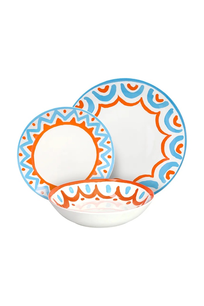 Kuchnia i bar Tognana serwis obiadowy z porcelany MC07018M264A multicolor