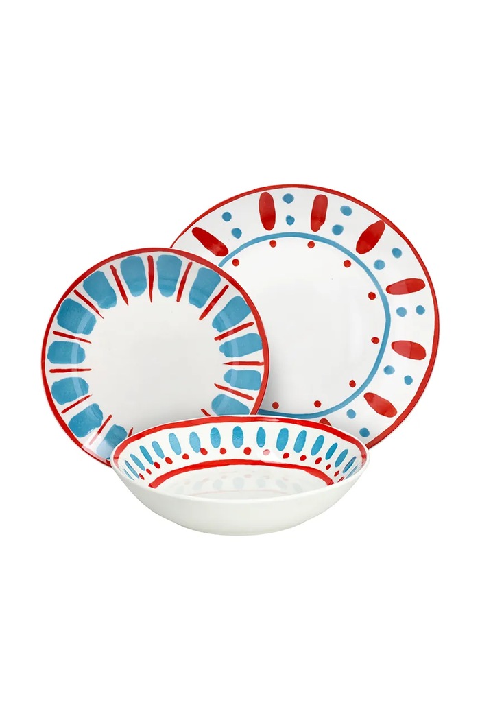 Tognana serwis obiadowy z porcelany multicolor MC07018M264A