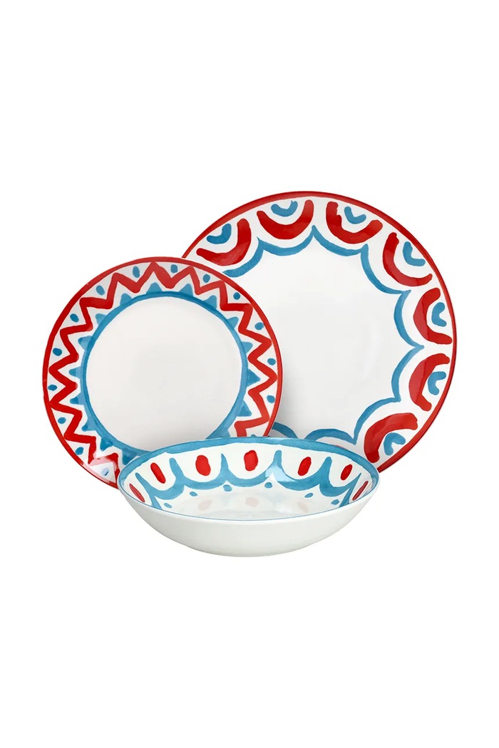 Tognana serwis obiadowy z porcelany MC07018M264A multicolor