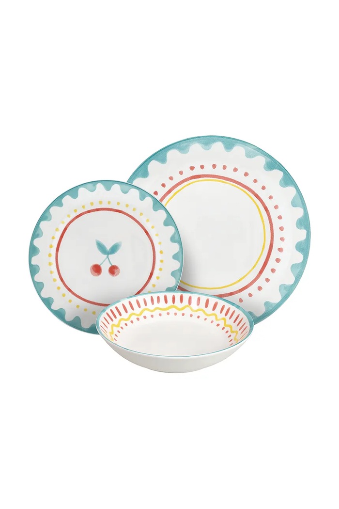 Kuchnia i bar Tognana serwis obiadowy z porcelany MC070186257A multicolor