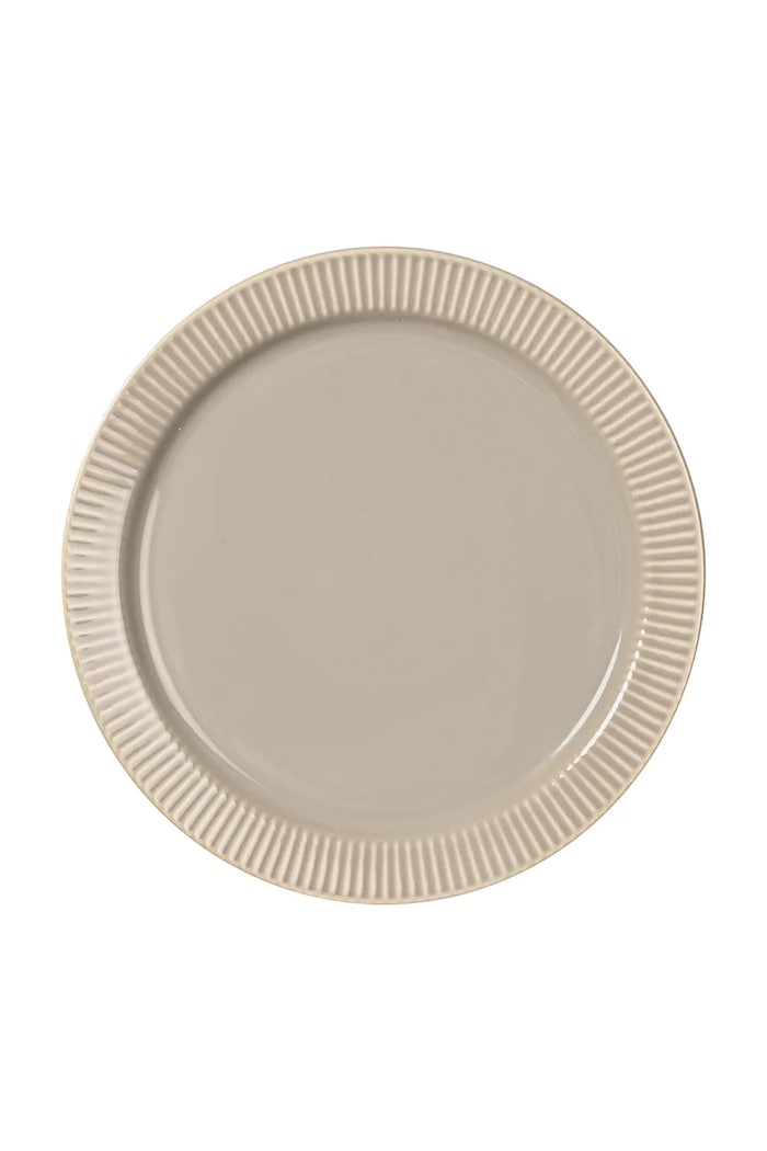 Sagaform talerzyk do deserów z porcelany 17 x 1,5 cm beżowy 5018722
