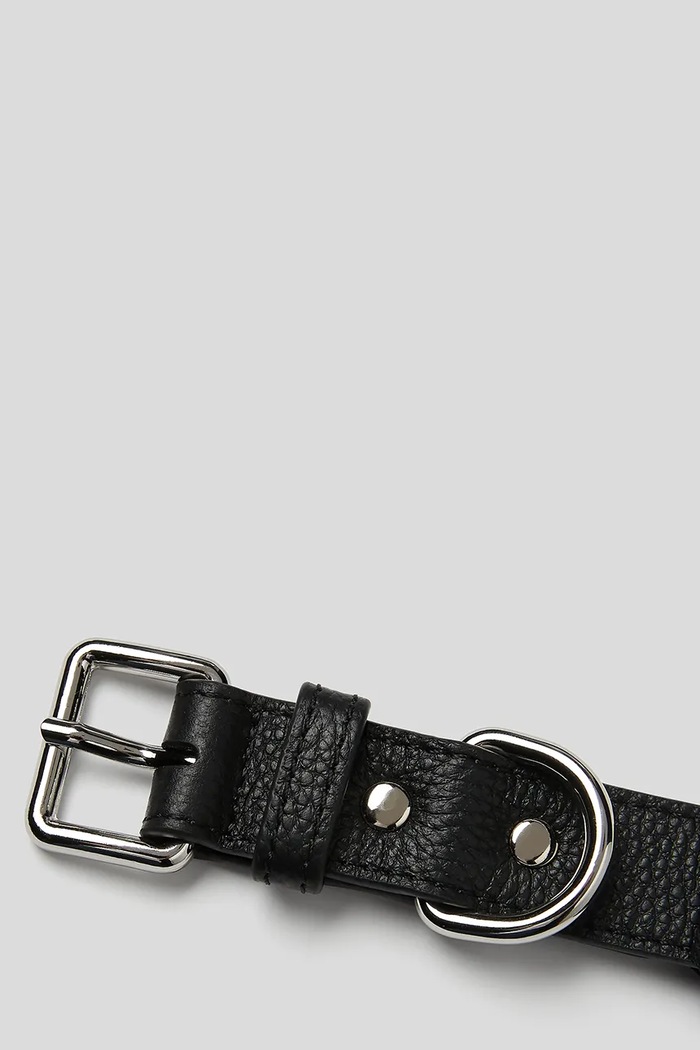 Κολάρο για σκύλους Karl Lagerfeld Ikon μαύρο A1W42042