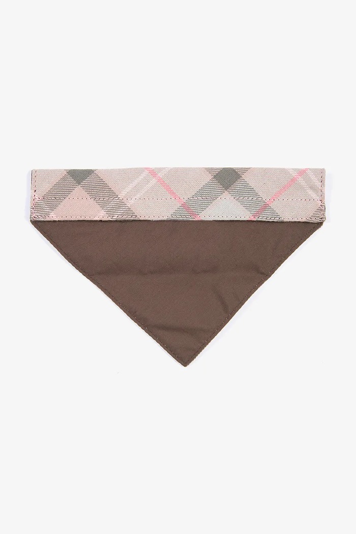 Multifunkčná šatka pre domáce zvieratá Barbour Tartan Dog DAC0013 ružová AA00
