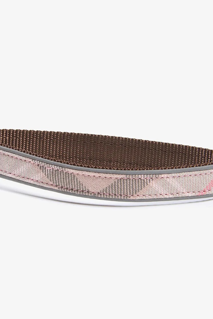 Barbour smycz dla psa Reflective Tartan Dog 100 cm DAC0053
