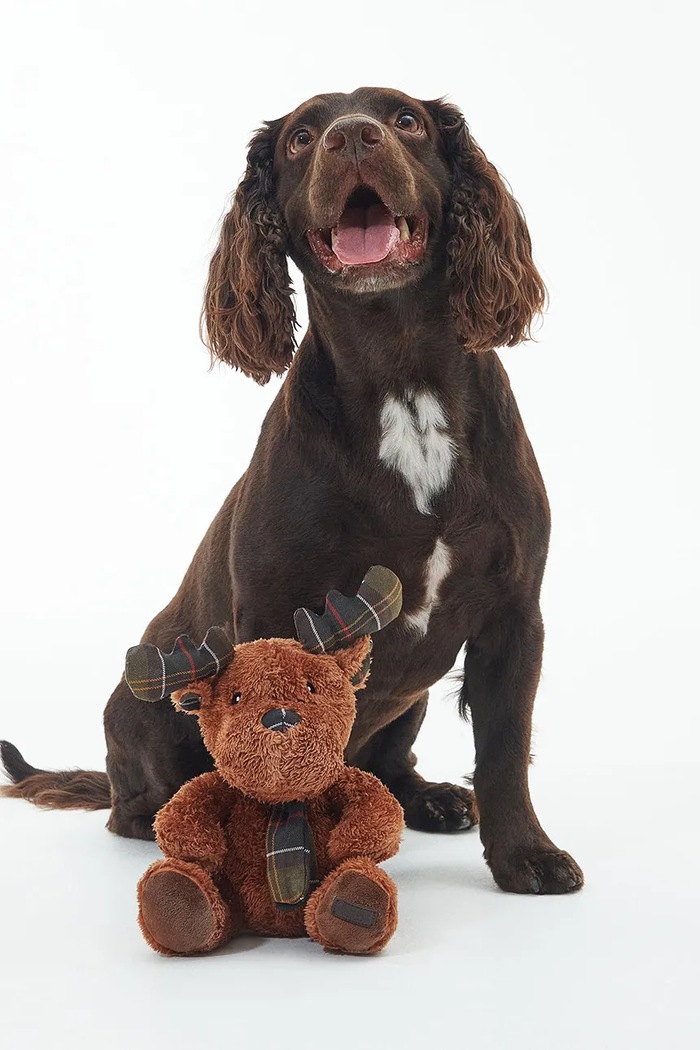 Igrača za psa Barbour Reindeer Toy 19 cm DAC0094 rjava AA00