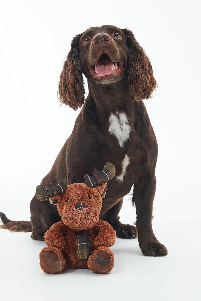 Igrača za psa Barbour Reindeer Toy 19 cm DAC0094 rjava AA00